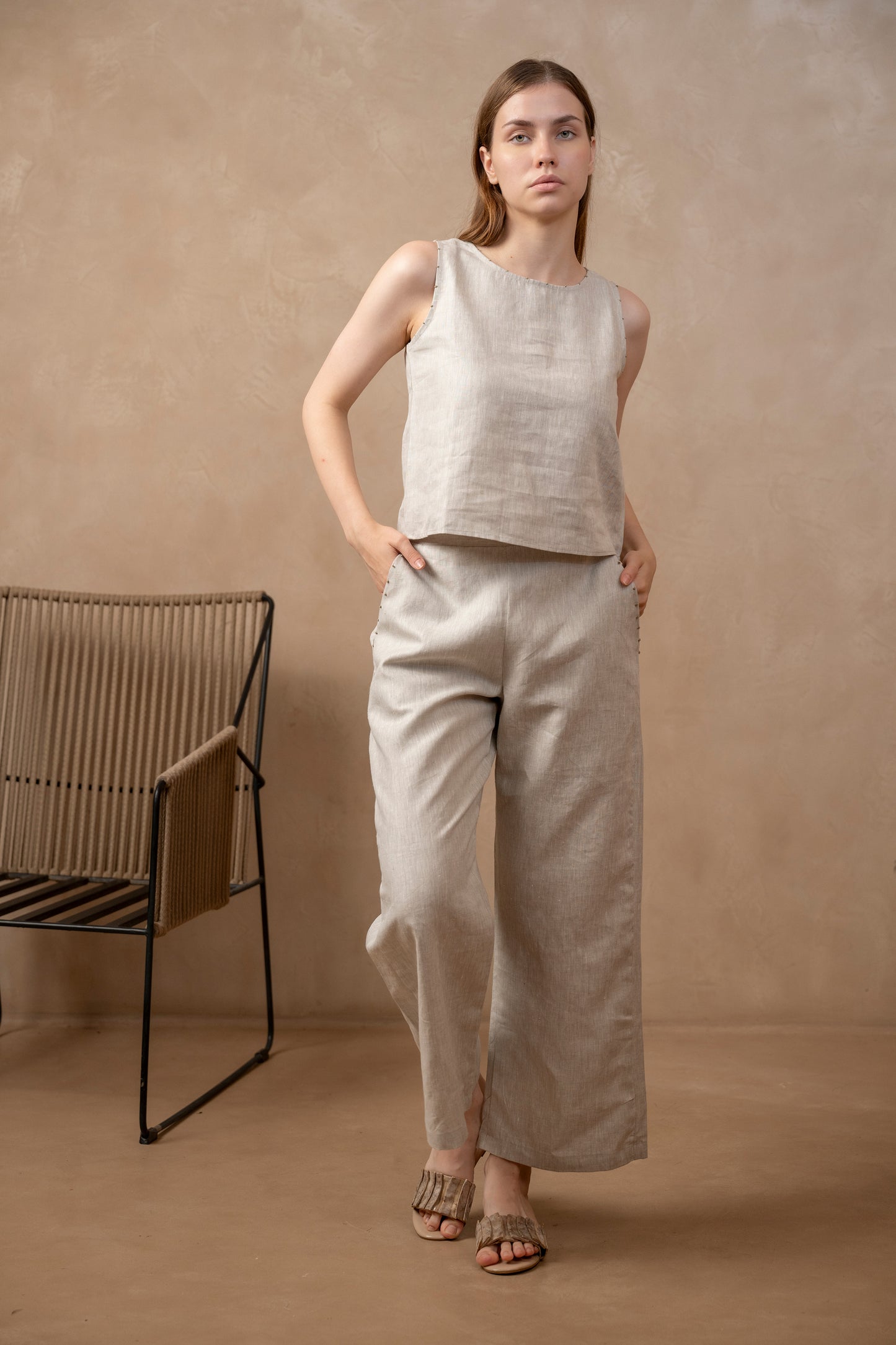 Taru | Wide Leg Ankle Pants - The Tulua Shop
