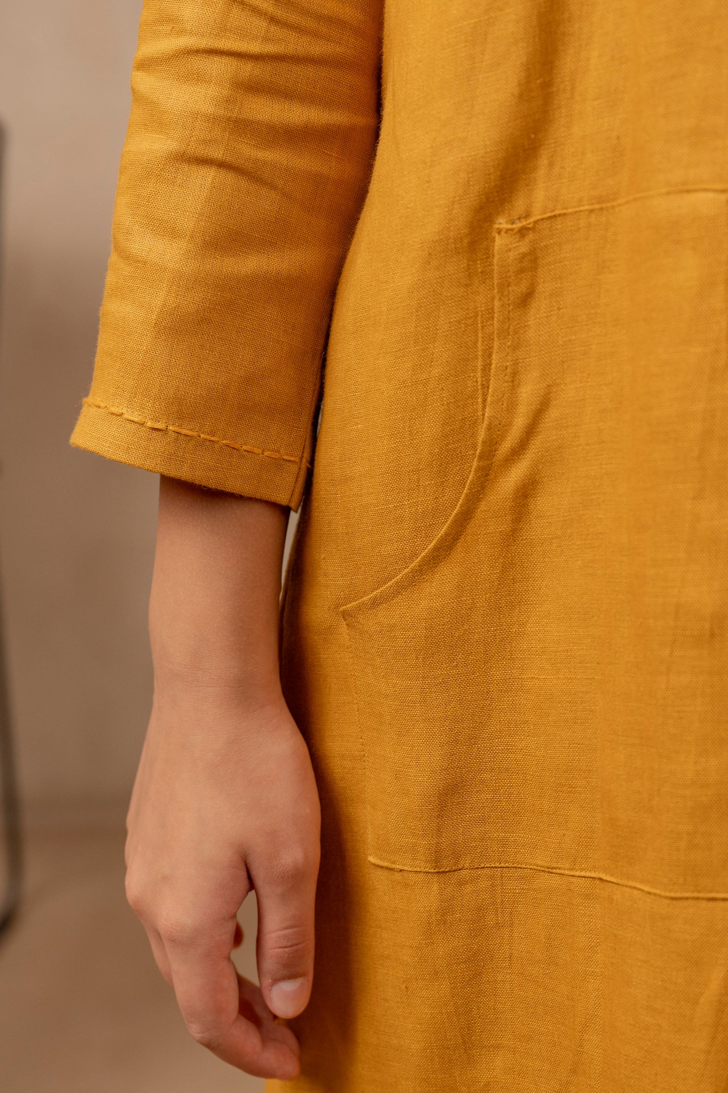 Aneri | Kimono Jacket in Gold - The Tulua Shop