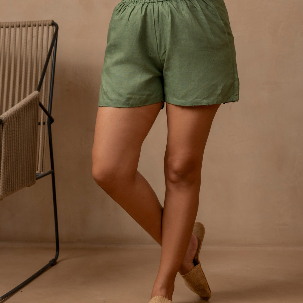 Mahi | Shorts in Olive - The Tulua Shop