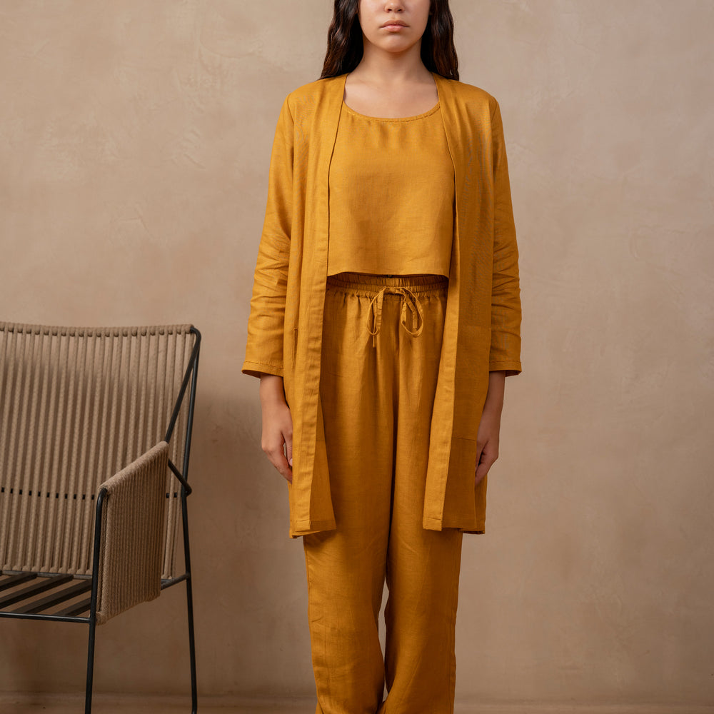 
                      
                        Aneri | Kimono Jacket in Gold - The Tulua Shop
                      
                    